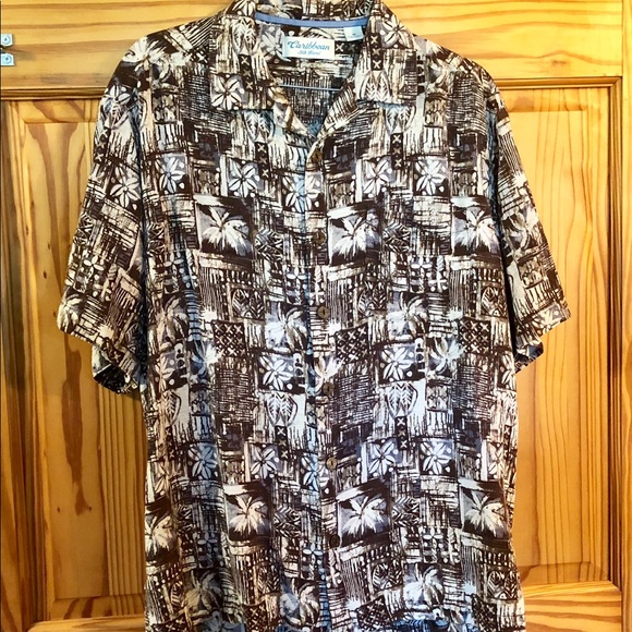 Men’s Caribbean button down shirt - Picture 1 of 7